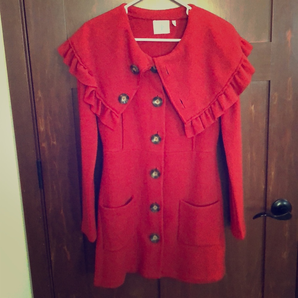 Anthropologie HWR coat size XS